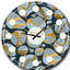 Horloge murale Golden Marble Design IV - Mid-Century-40745083