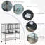Keiser 102cm Steel Flat Top Breeder/Stacker Bird Cage with Wheels
