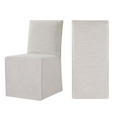 Jaffson Slipcover Upholstered Dining Chair