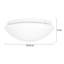 Gabrielius Glass LED Flush Mount-667625733