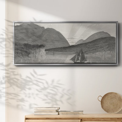 Mount Desert, Coast of Maine- Framed Canvas