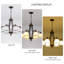 Wave 6 - Light Dimmable Classic / Traditional Chandelier