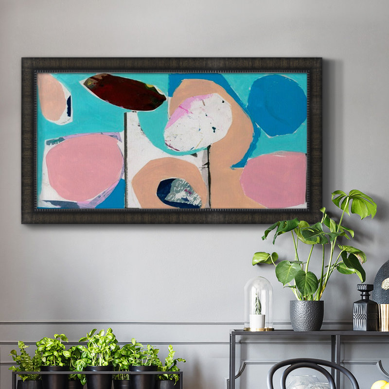 Toile encadrée de qualité supérieure Color Trend II - prête à être accrochée, H 29 po x l 53 po x P 1 po