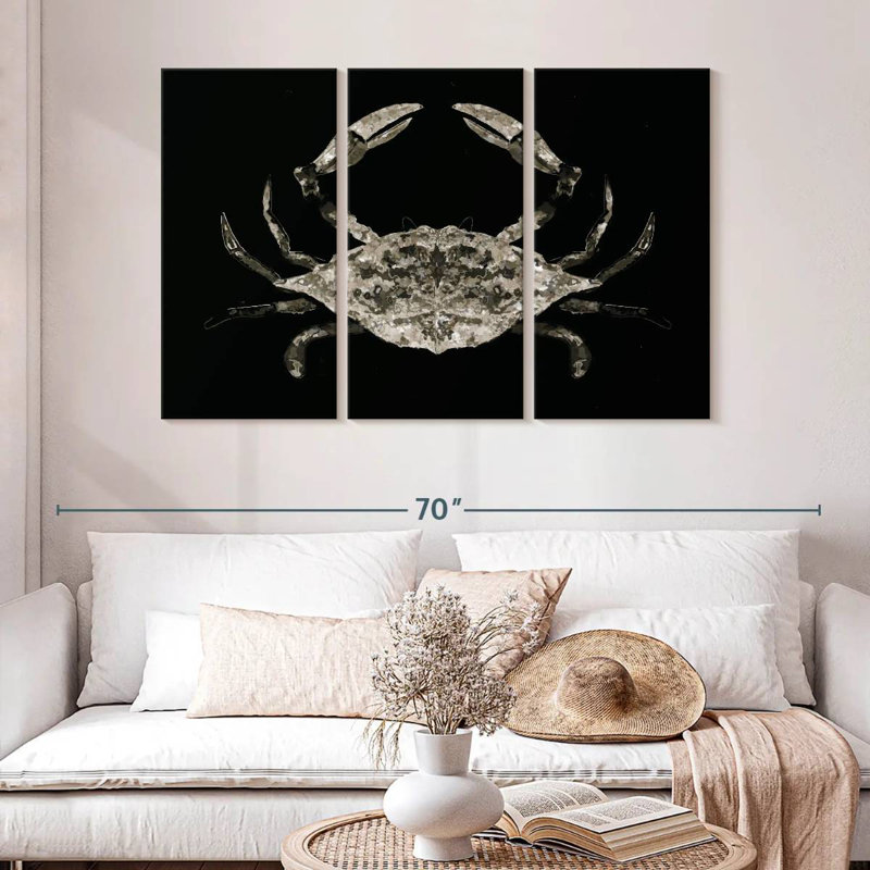 Crabe côtier Brampt I, H 32 po x l 50 po