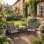 2 - Person Patio Dining Set with Square Table