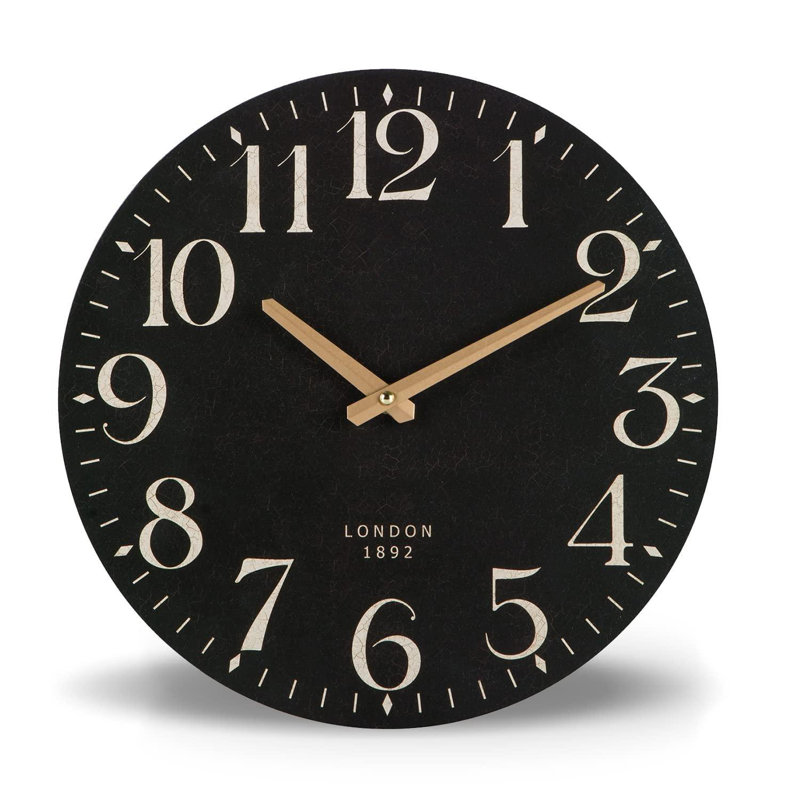 Jasahd Manufactured Wood Wall Clock