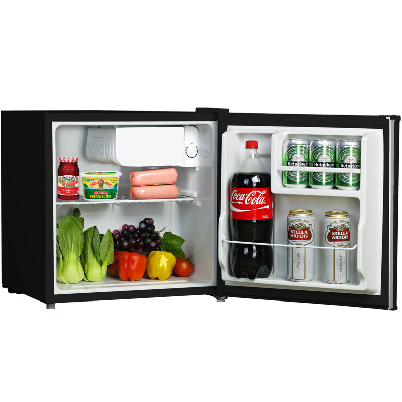 Honeywell 1.6 Cu Ft Stainless Steel Compact Refrigerator
