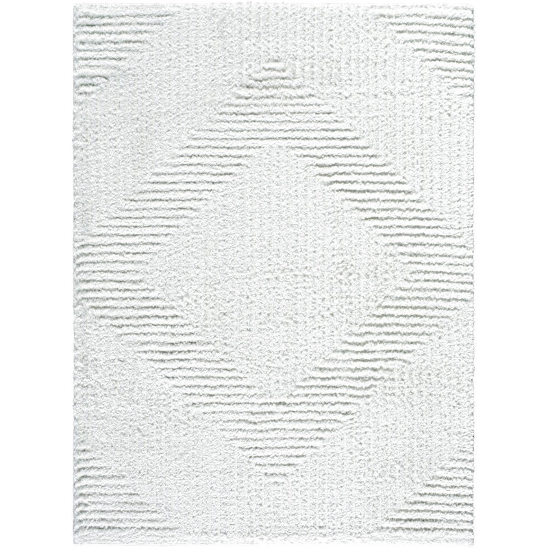 Kellen Machine Washable Area Rug, Rectangle 5'3" x 7'