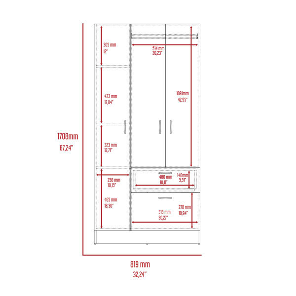 Dimensions du produit