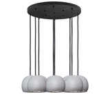 8 - Light Dimmable Globe Chandelier