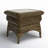 Aaraiz Rectangular Metal Outdoor Side Table , 27.25'' in. W 23'' in. D