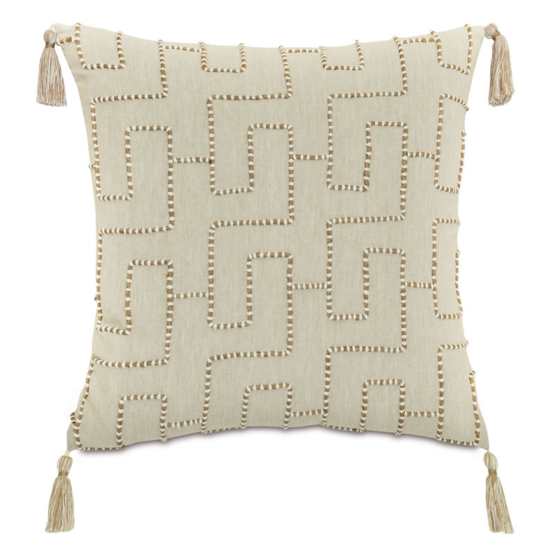 Wren Linen Square Pillow Cover & Insert