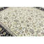 Tapis oriental crème Indo-Nain 9 x 12 | Taille exacte: 9 pi 1 po x 12 pi 1 po