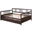 Lit de jour avec couchette en bois-125300305