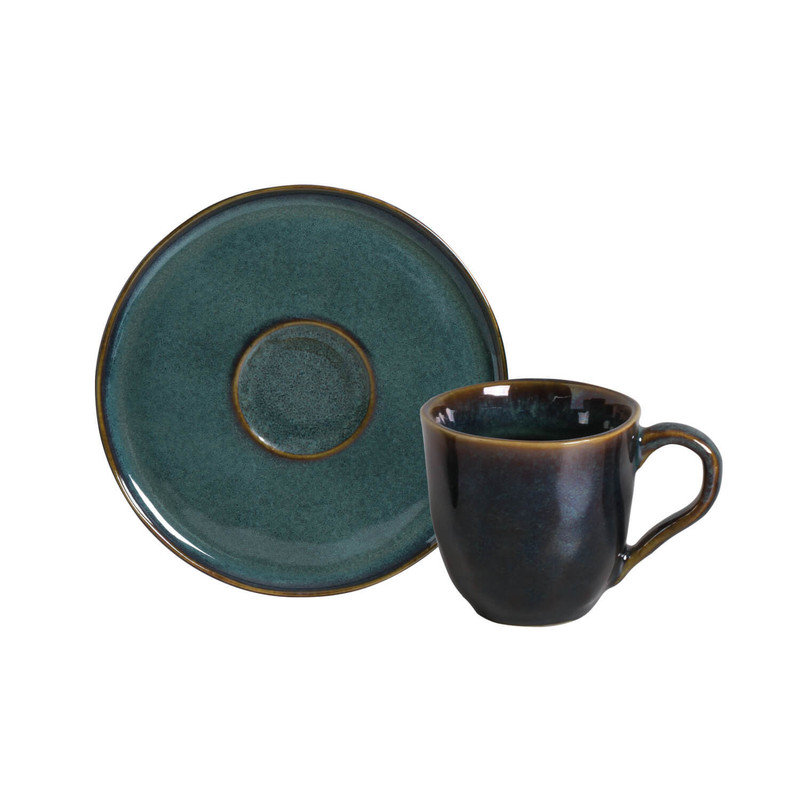 Tasse Expresso FC Porto Vintage Années 90 – Porcelaine Blanche Et Bleue