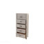 Armoire de rangement simple 5 pièces Rustic