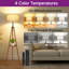 156cm Walnut Tripod Floor Lamp