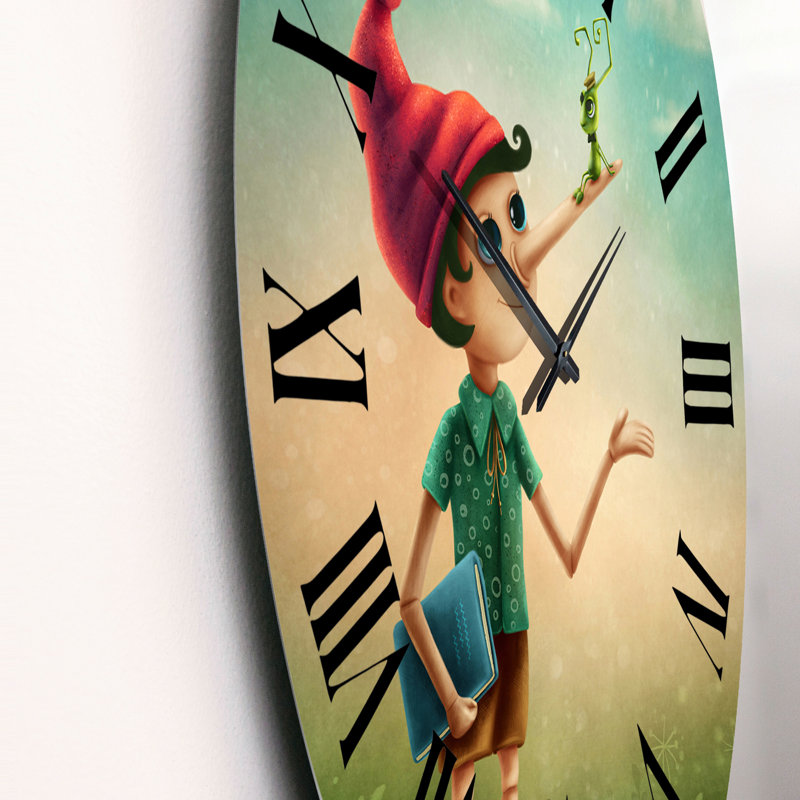 Horloge murale Pinocchio, Grand