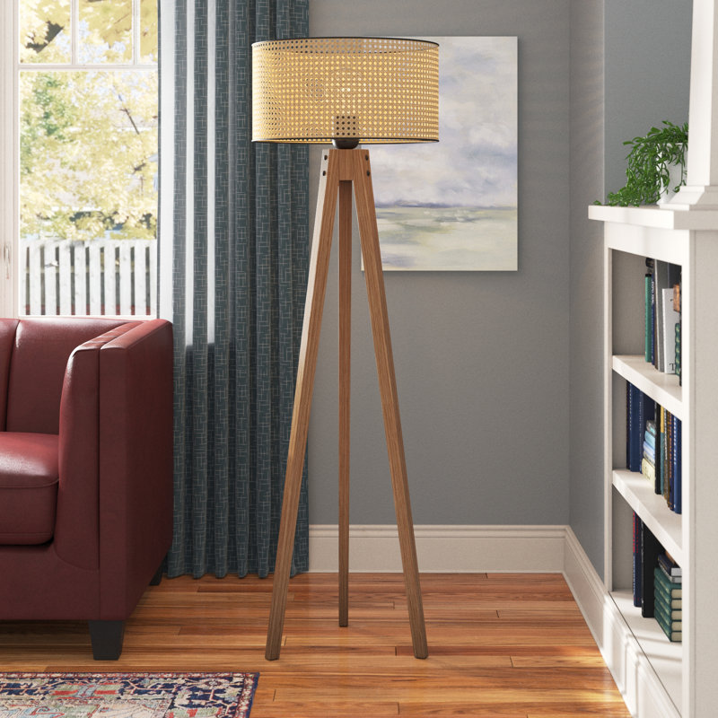 Livia 153cm Matte Tripod Floor Lamp