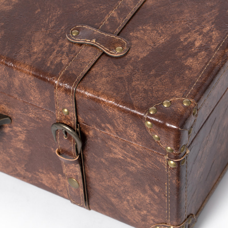 Mineo 2 Piece Manufactured Wood Accent Trunk