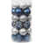 Bleu; argent sélectionné
