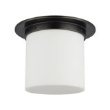 Mineral 11-in Brass Flush Mount