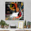Chat abstrait sur toile-1603824324