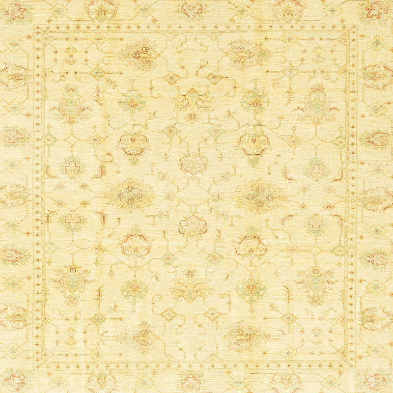 Tapis abstrait moderne 3684, Carré 5 pi