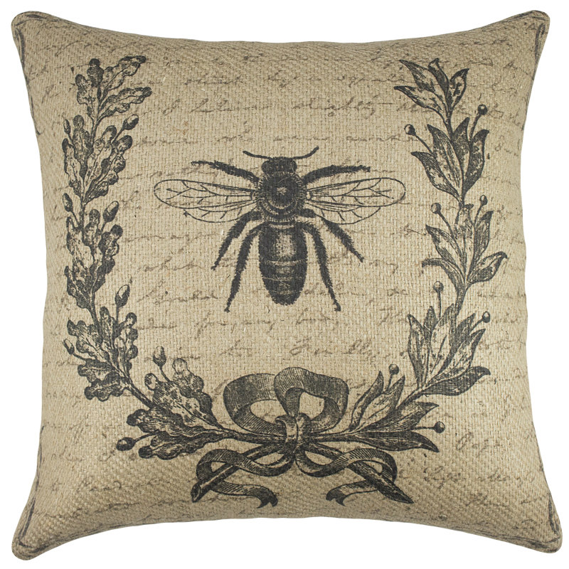 Arquan Jute / Sisal Throw Pillow