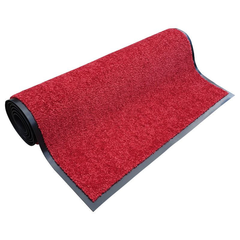 Wash & Clean Doormat, Bordeaux Red, 60cm W x 180cm L