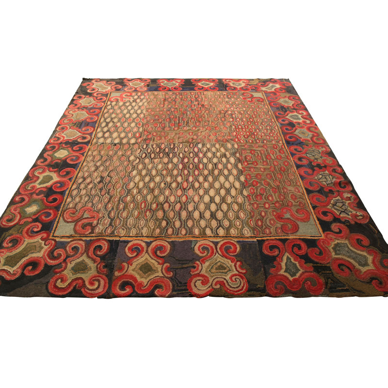 Hand Knotted Wool Oriental Area Rug