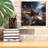 Epic Graffiti 'The Chase' by r3darch0n Canvas Wall Art-106173476
