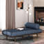 Chaise longue confortable et élégante pour la détente et la décoration