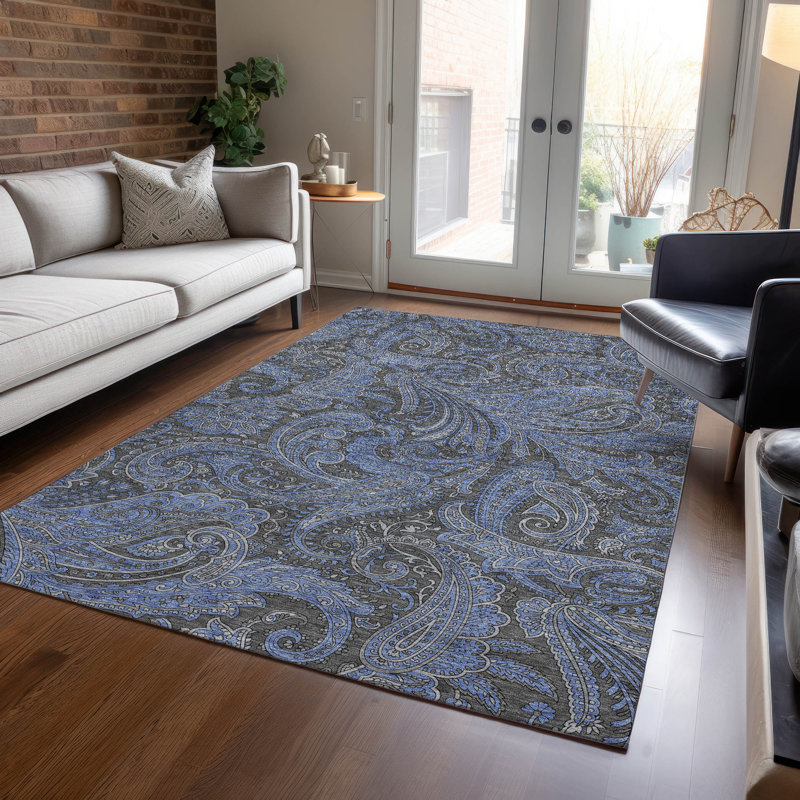 Tapis intérieur / extérieur Nayelin, Rectangle 10 pi x 14 pi