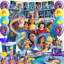 Ensemble de décorations de fête d'anniversaire Disney Wish, ensemble de 98 pièces d'articles de fête et de vaisselle Disney Wish Party pour enfants