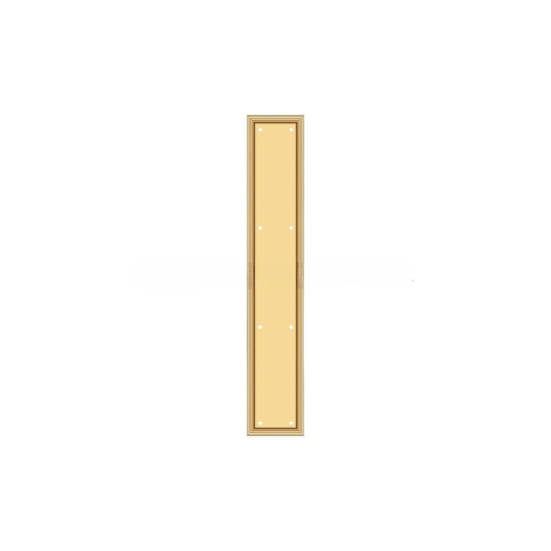 Door Sweep, PVD Polished Brass