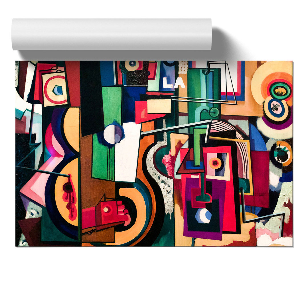 Composition by Amadeo de Souza Cardoso - Frameless Print