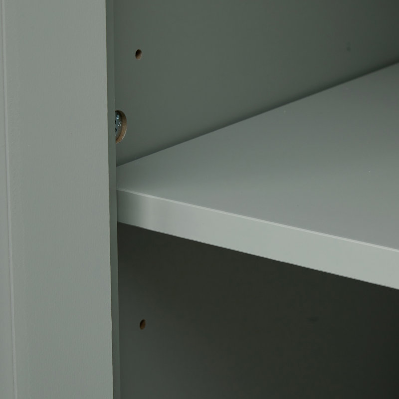 Bellamy 62.5'' Freestanding Bathroom Cabinet, Gray