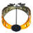 2 Piece Collapsible Metal Pumpkin Statuary