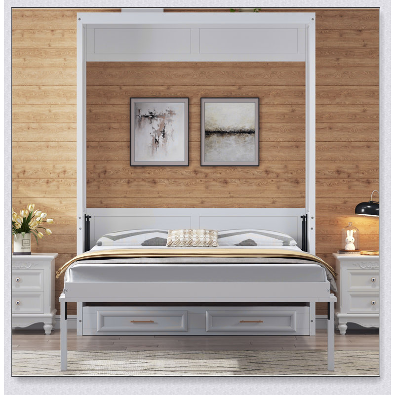 Murphy Bed With 2 Drawers