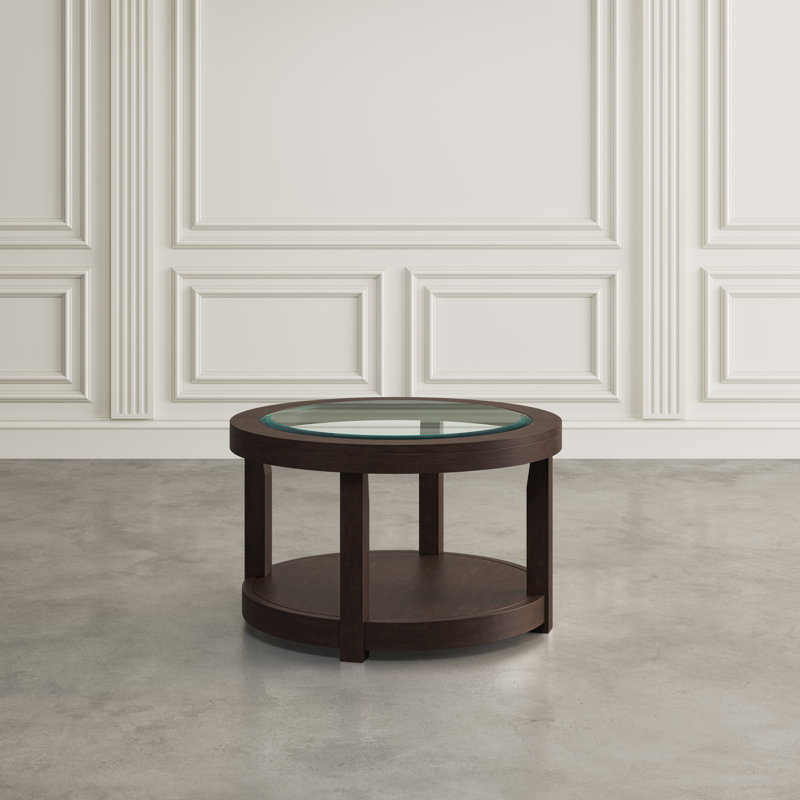 Table basse avec rangement Bremen, Merlot