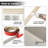 1.57 in. W x 10 ft. L Premium Self Adhesive Vinyl Transition Strip for Joining Floor Gaps, Floor Tiles