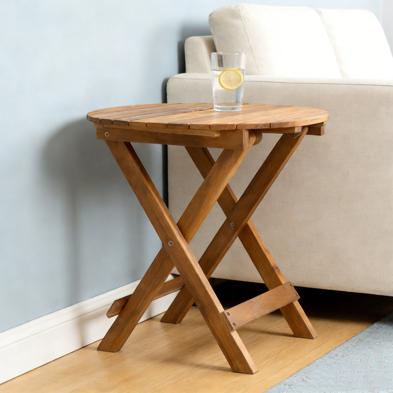 WOOD SIDE TABLE