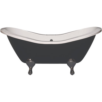 Baignoire à pattes doubles 6 pi Alpine (P1161)