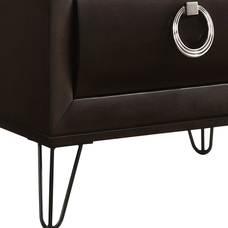 Table de chevet 2 places avec mécanisme pour la chambre à coucher
