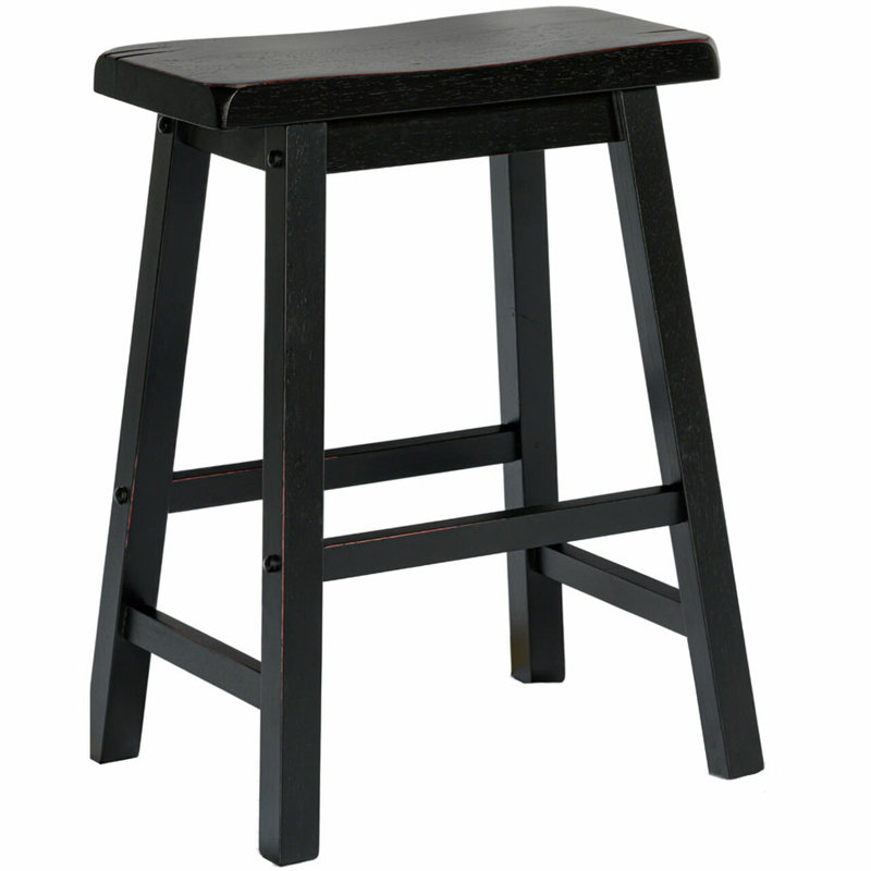 Tabouret de bar, Noir, Petit tabouret (siège d'une hauteur de 18 po)