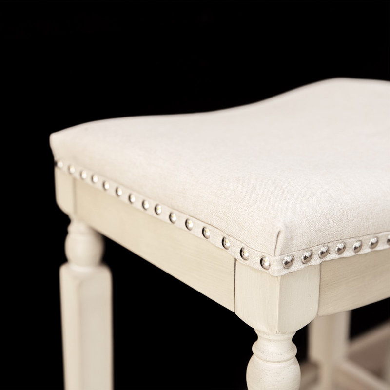 Lindsey Wood Outdoor Stool