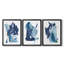 Indigo Collide I - Toile tendue avec châssis sur mesure - 3 pièces-767372474-767372452