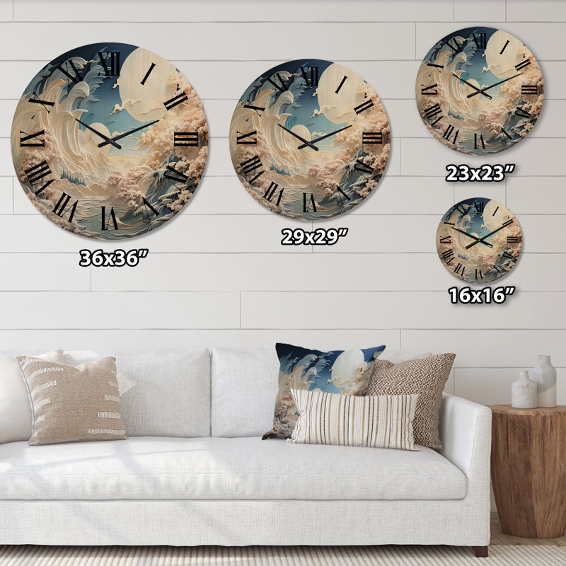 Horloge murale Odine, Très grand