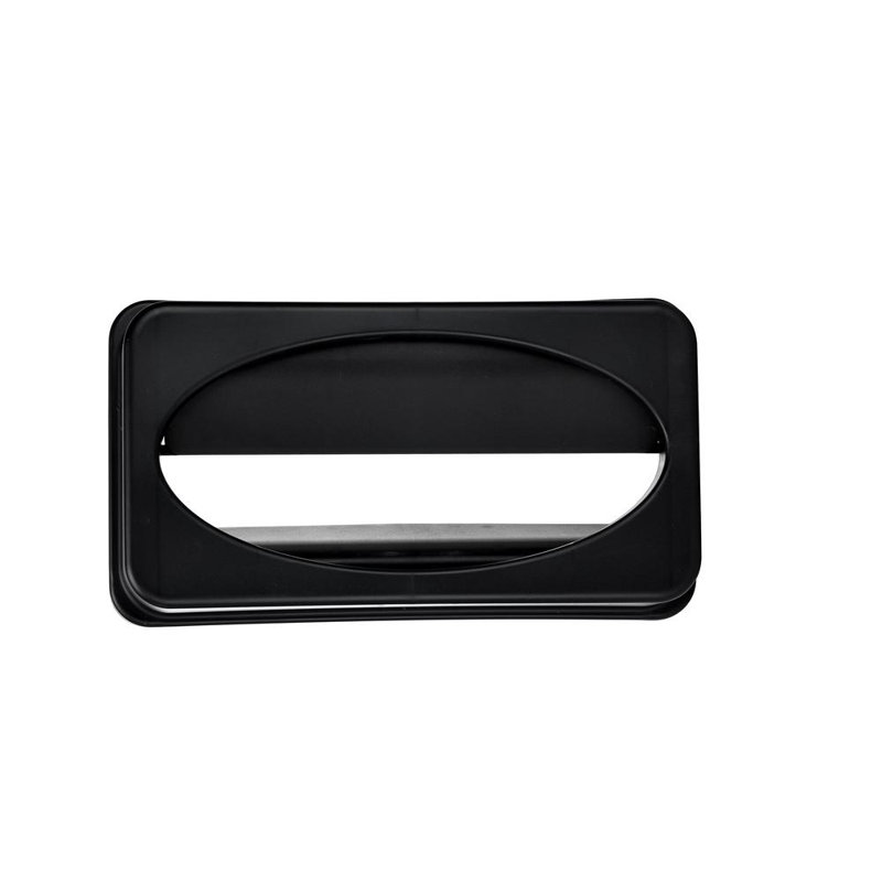 23 Gallon Drop Shot Trash Can Lid, Black